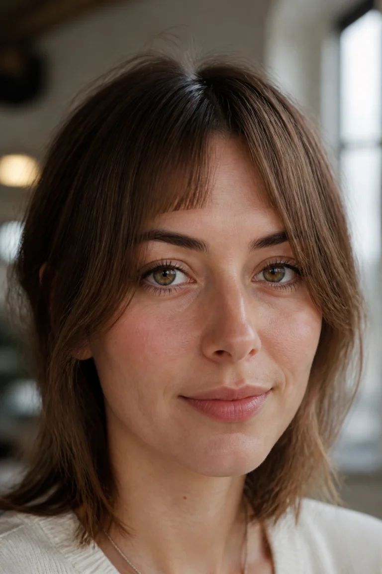 25 Mistakes Hairstyles for Fine Hair with Curtain Bangs