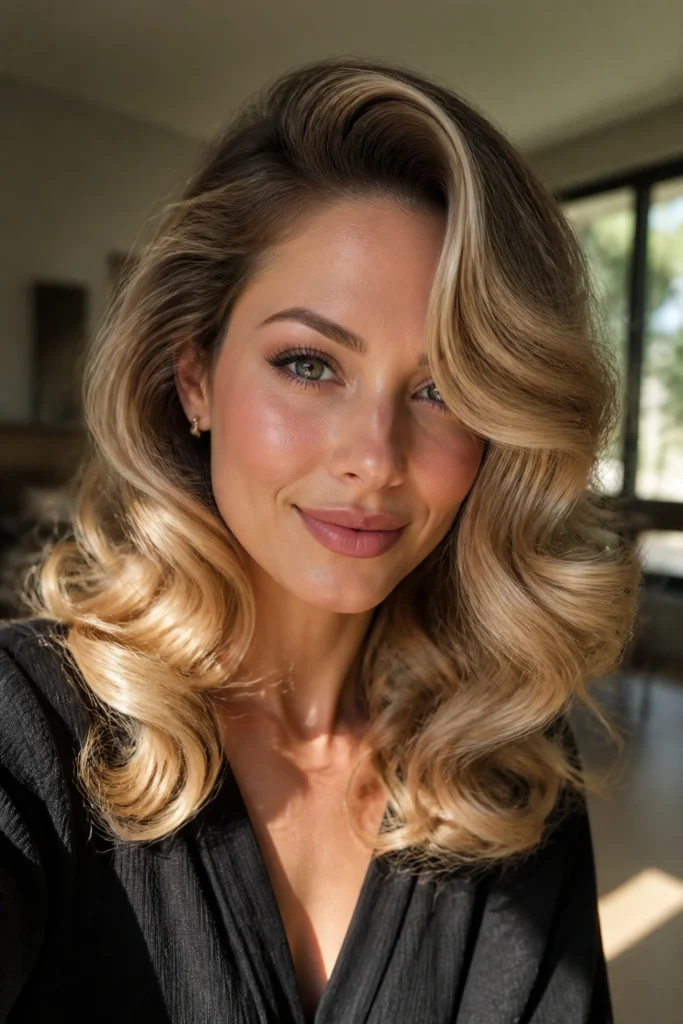 25 Shoulder Length Curls for Special Days with Soft Layers