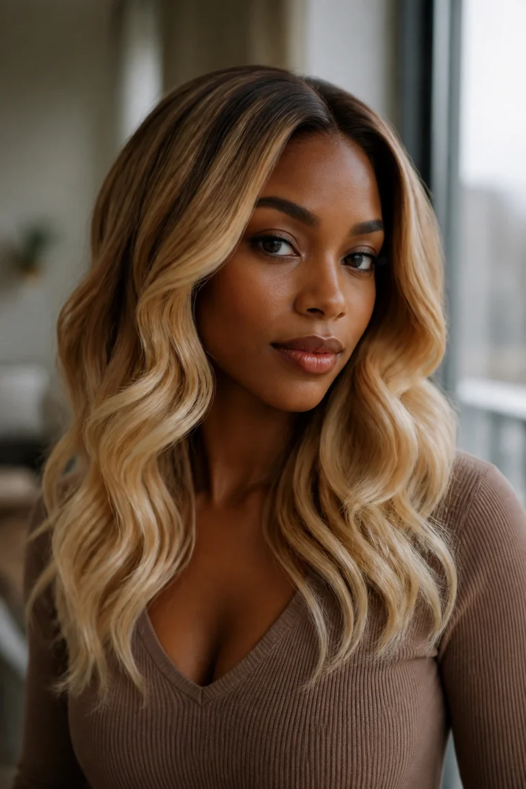 25 Goals Blonde Hairstyles for Deep Skin Tones