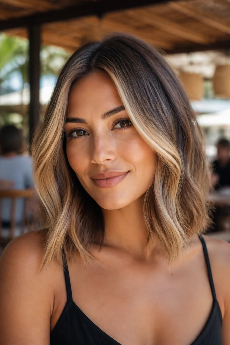 35 Beach Blonde Hairstyles for Medium Skin Tones