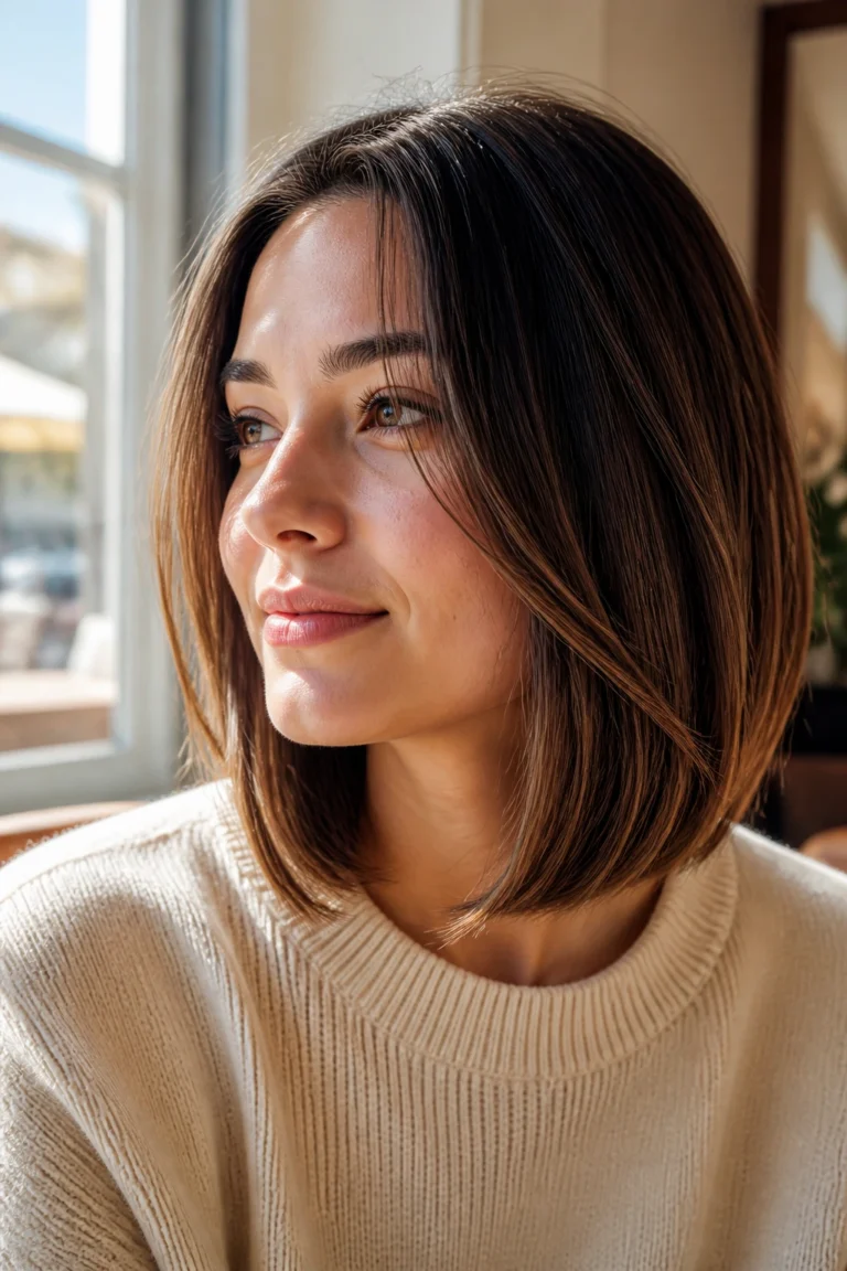 25 Shoulder Length Haircuts for Fine Hair with Soft Layers