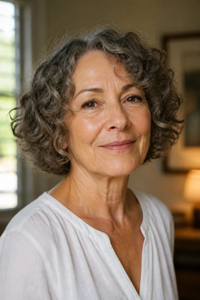25 Older ‘s Hairstyles for Women with Curly Hair