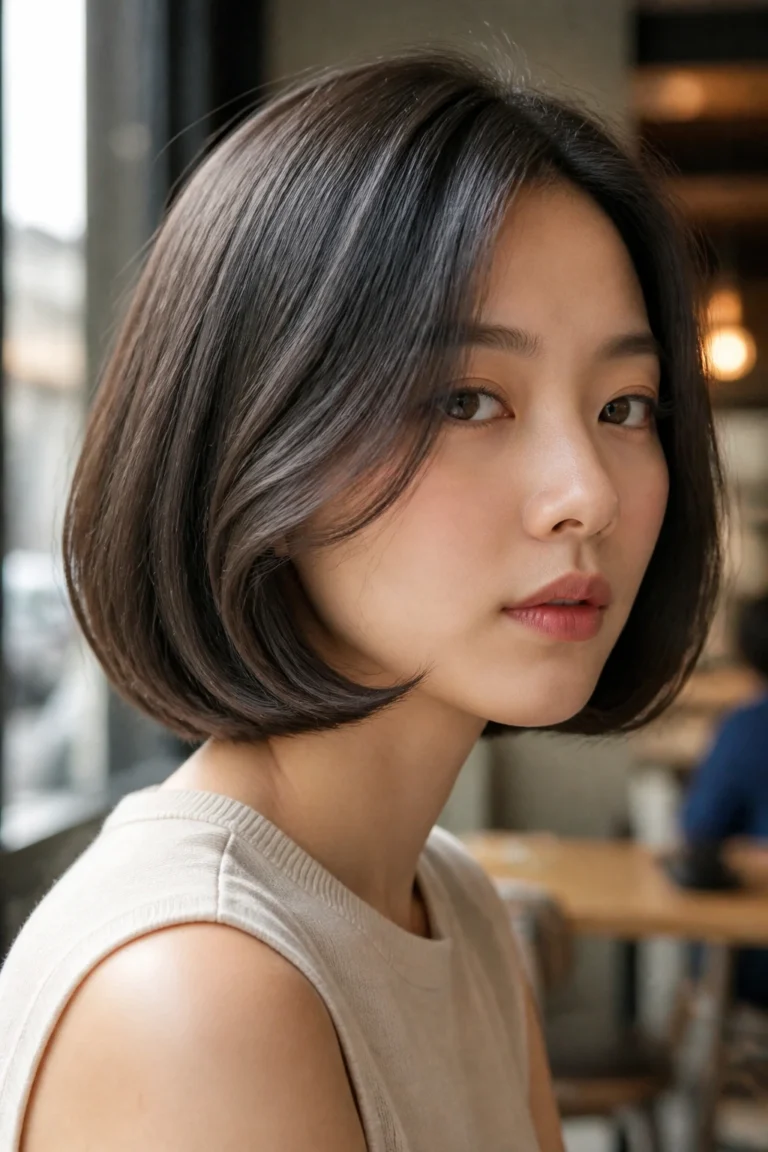 25 Asian Bobs for Straight Hair and Square Faces
