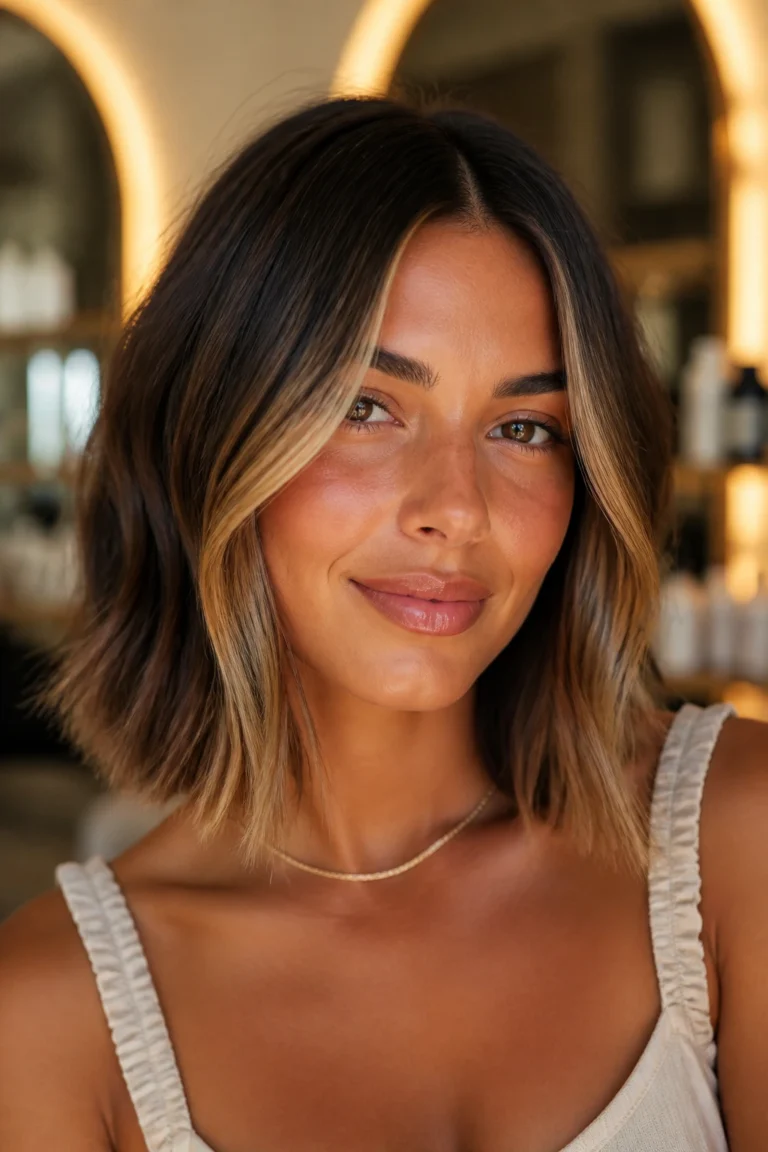 25 Summer Brunettes Blonde Hairstyles for Tan Skin