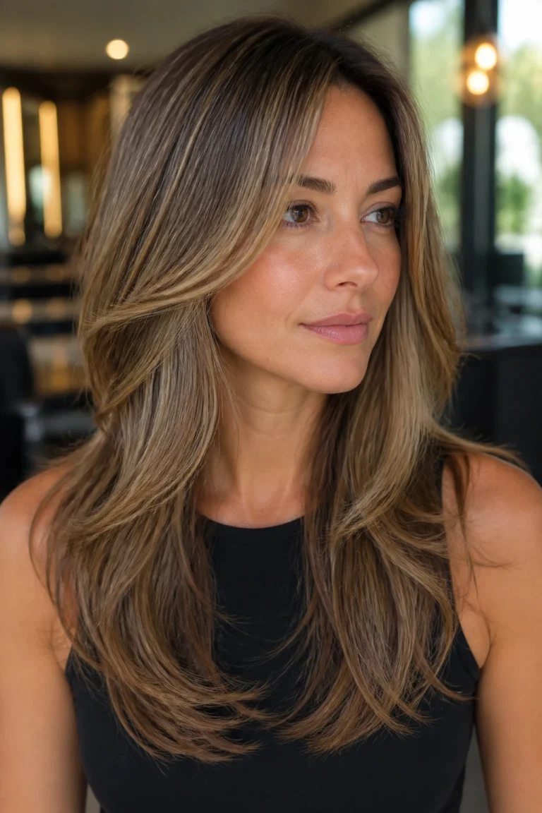 22 Lots Long Layers for Thin Hair and Oval Faces