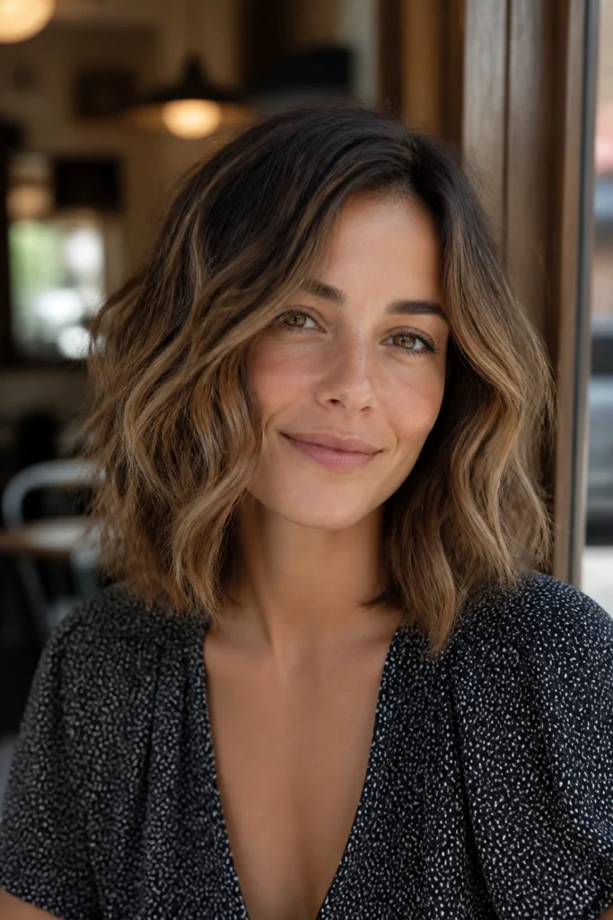22 Makeover Hairstyles for Medium Hair with Beachy Waves