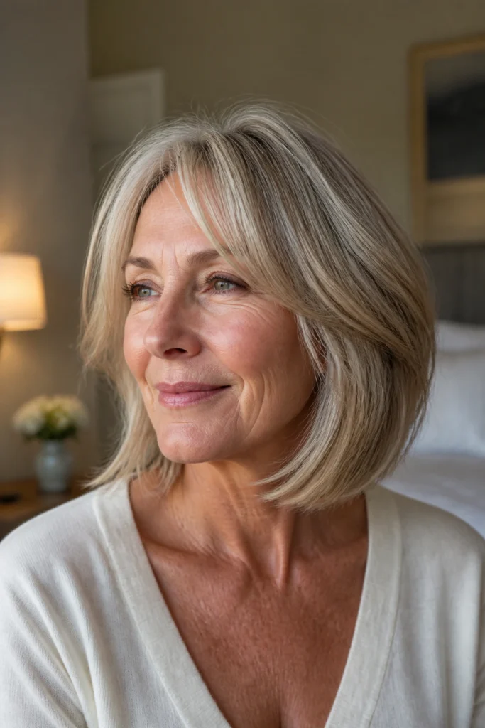 18 Older Medium Length Haircuts for Women Over 60