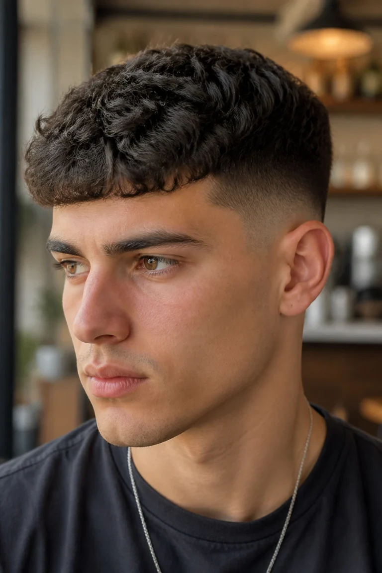 18 Textured Crop Haircuts for Men with Curly Hair