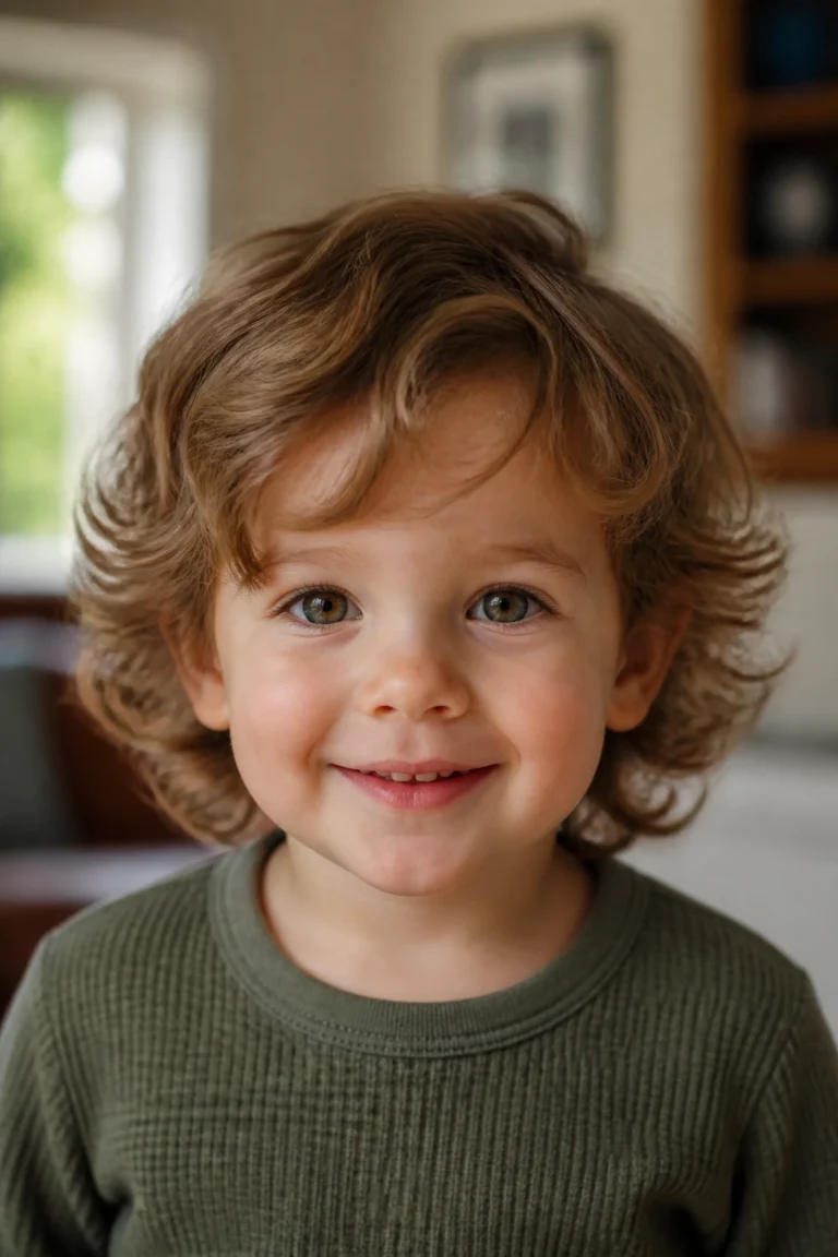 18 Trendy Haircuts for Toddlers with Wavy Hair