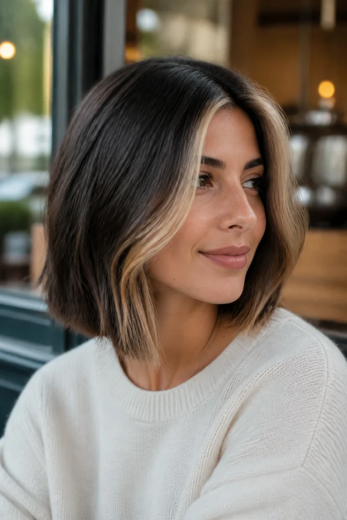 28 Going Blonde Hairstyles for Dark Hair with Lowlights