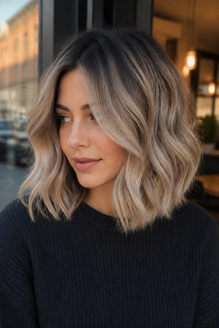 30 Tones Blonde Hairstyles for Dark Hair with Wavy Hair