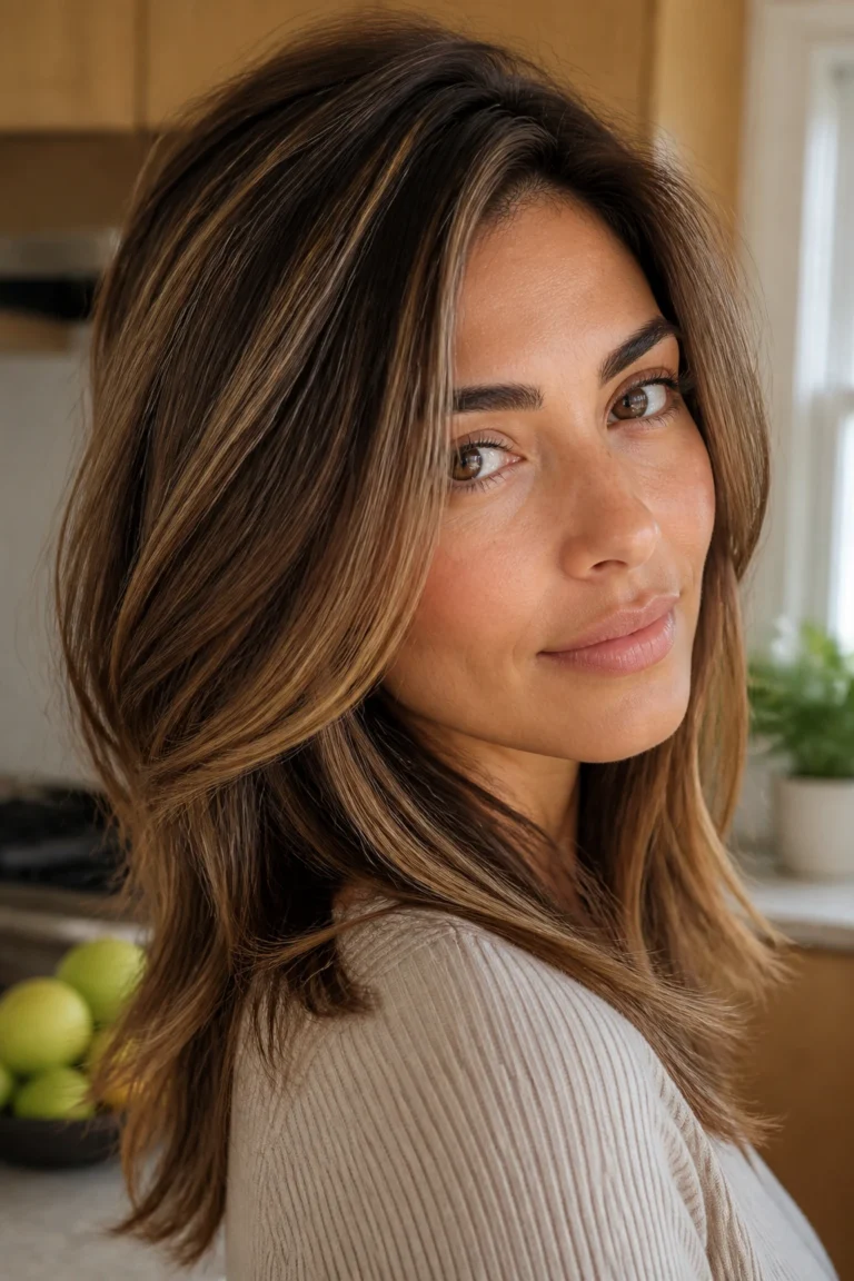 25 Highlighted Hairstyles for Olive Skin with Thin Hair