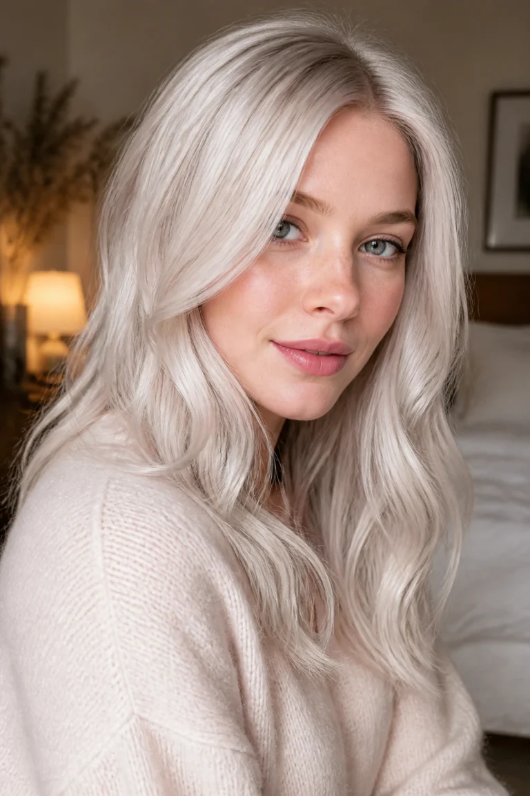 25 Platinum Blonde Hair Color Ideas for Pale Skin