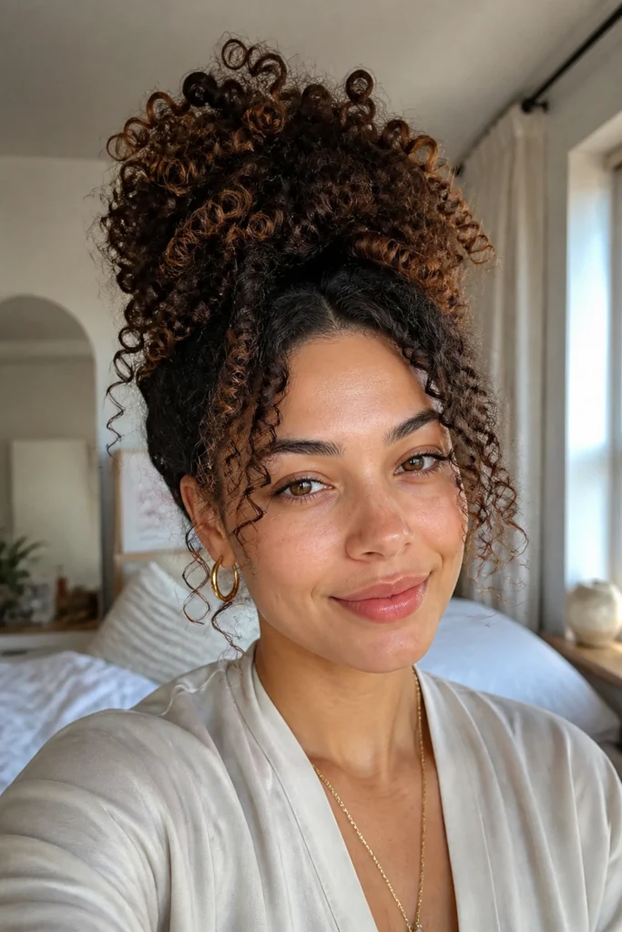 25 Rock Hairstyles for Women with Curly Hair