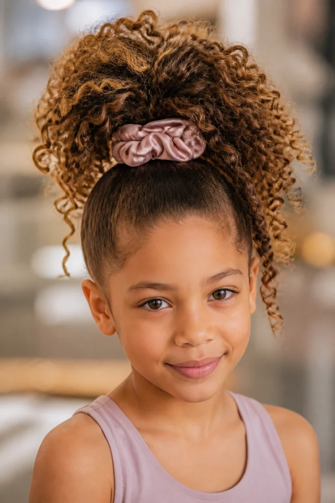 25 Cute Hairstyles for Girls with Curly Hair