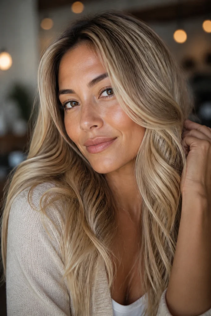 28 Colors Blonde Hairstyles for Medium Skin Tones