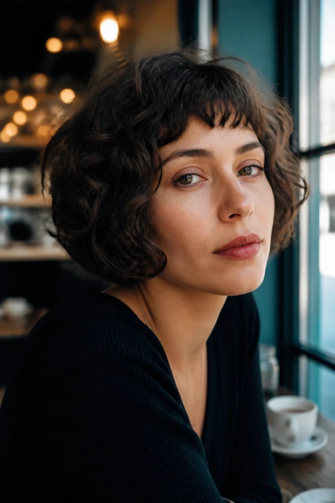 25 Short Wavy Bobs for Curly Hair and Oval Faces