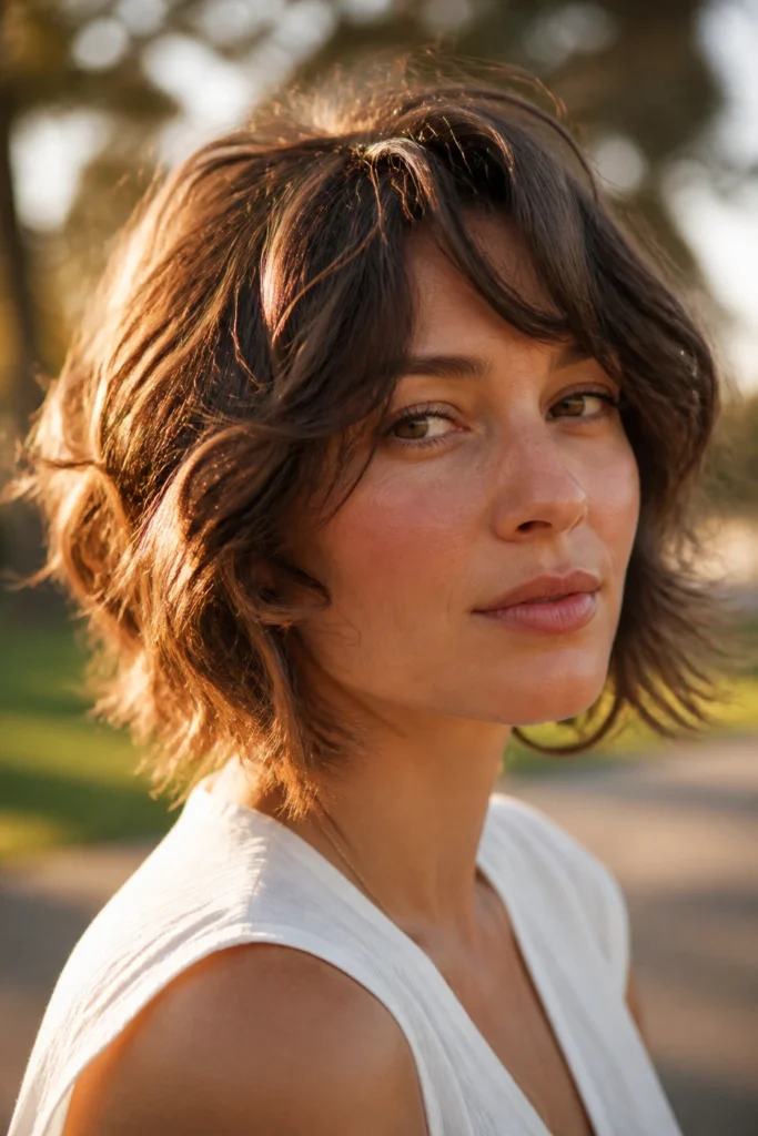 22 Shaggy Layered Bobs for Long Hair with Loose Curls