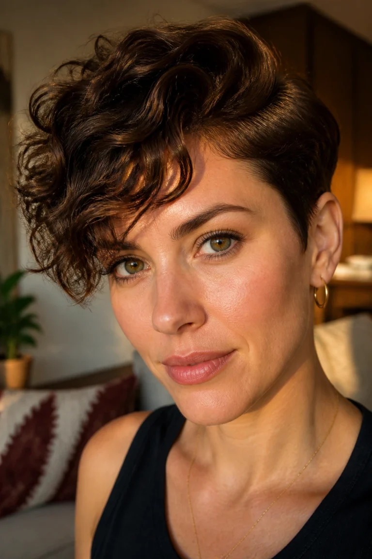 22 Textures Hairstyles for Short Hair with Wavy Hair