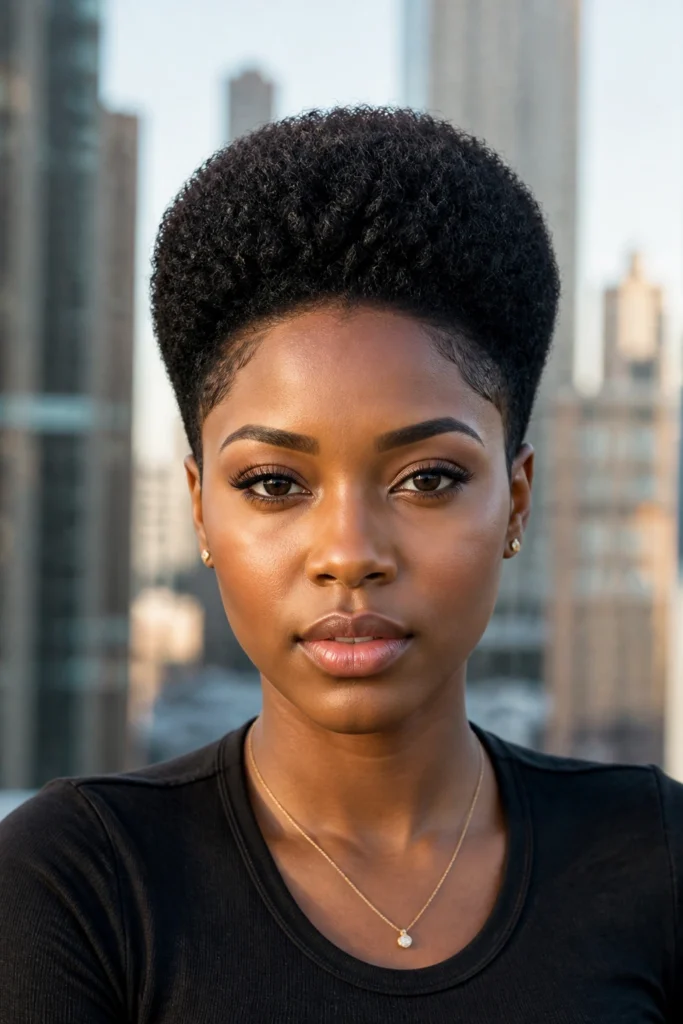 20 Short Hairstyles for Black Women with Thick Hair