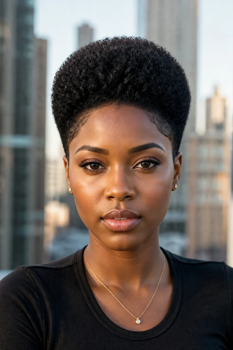 20 Short Hairstyles for Black Women with Thick Hair