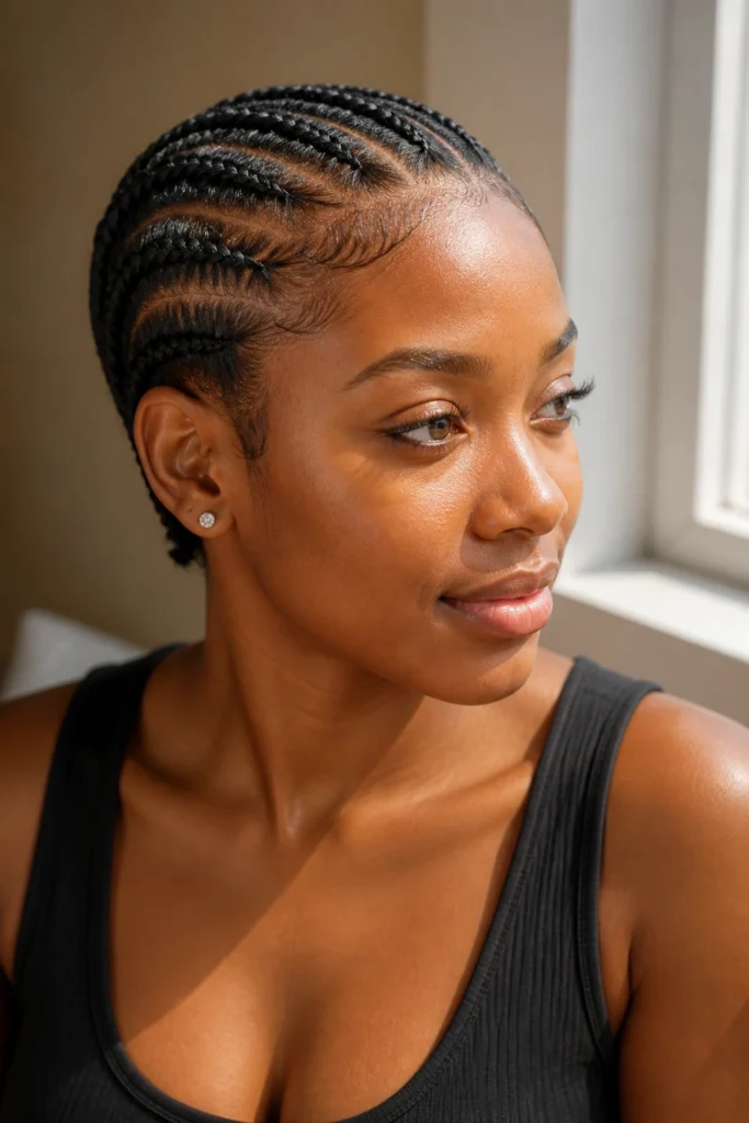 30 Short Braids for a Protective Style with Thin Hair