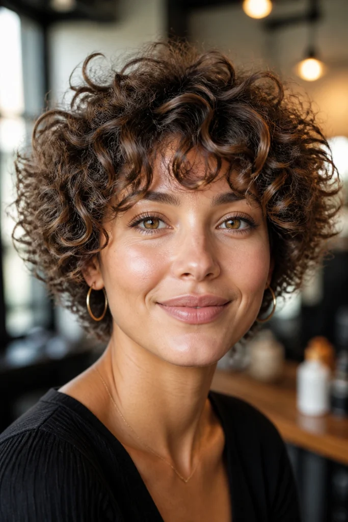 22 Short Hairstyles for Women with Curly Hair