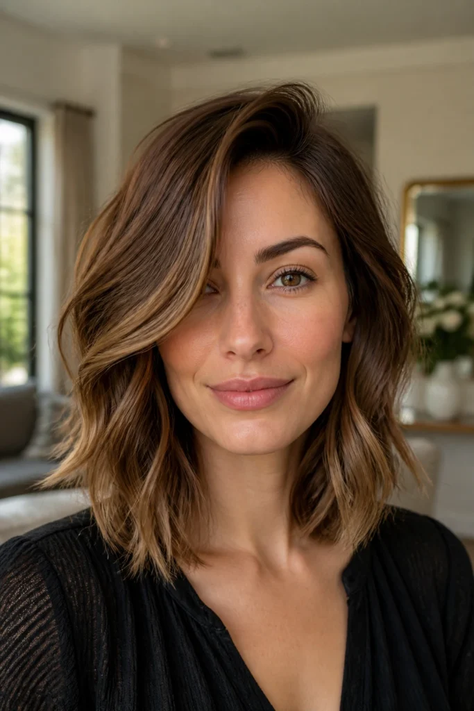 25 Curly Lobs for Wavy Hair and Heart-Shaped Faces