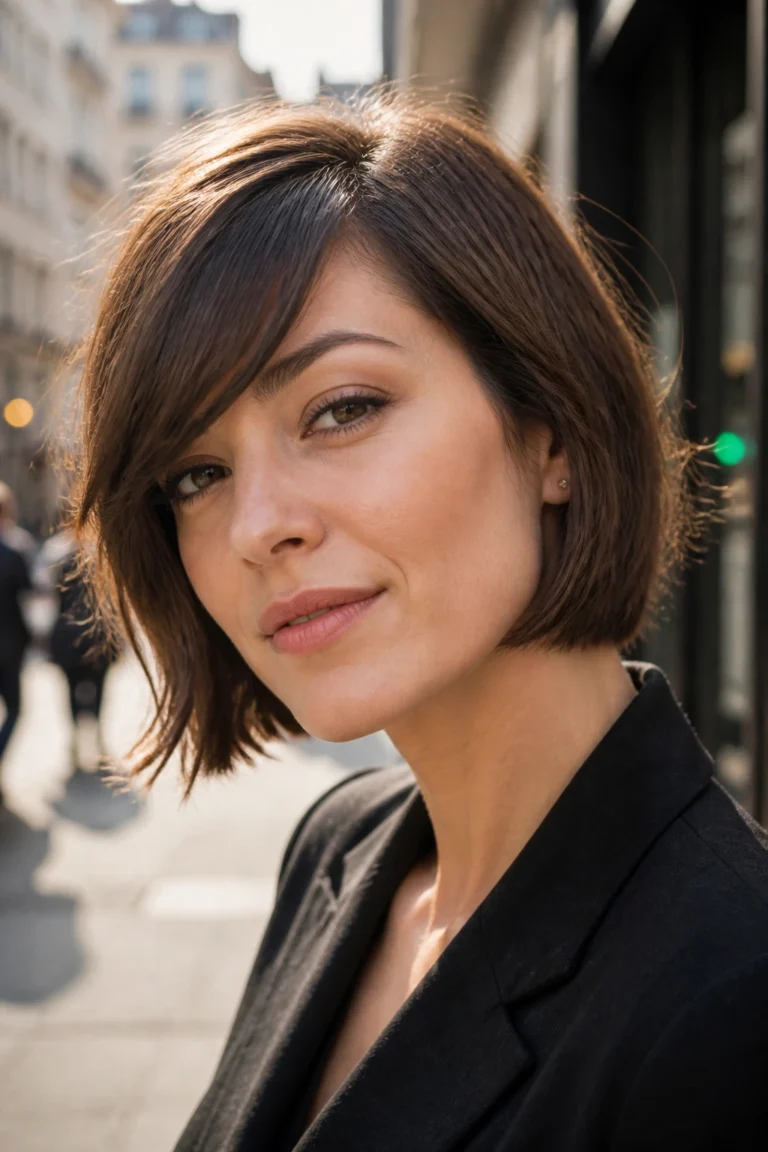 25 Boyfriend Bobs for Thin Hair and Square Faces