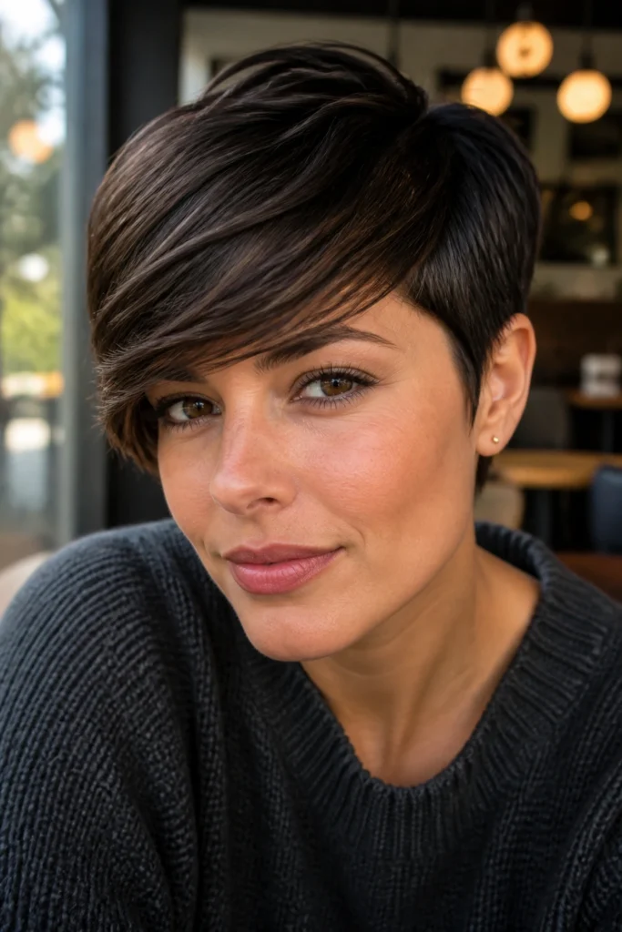 22 Pixie Cuts for Thick Hair and Round Faces