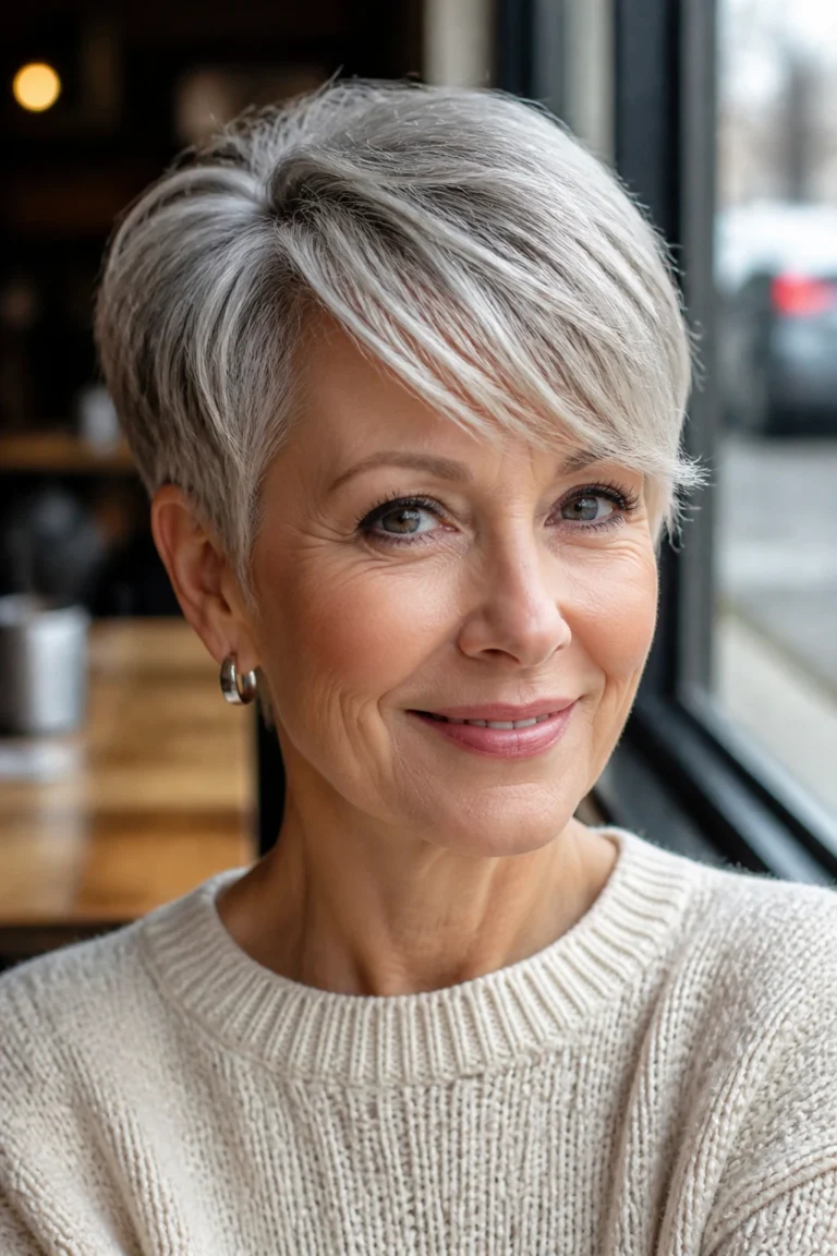 22 Short Older Hairstyles for Women Over 60