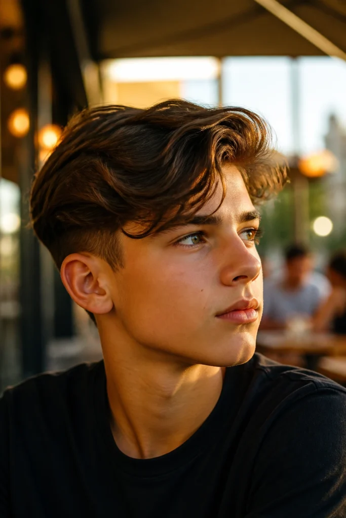 18 Cute Hairstyles for Boys with Wavy Hair