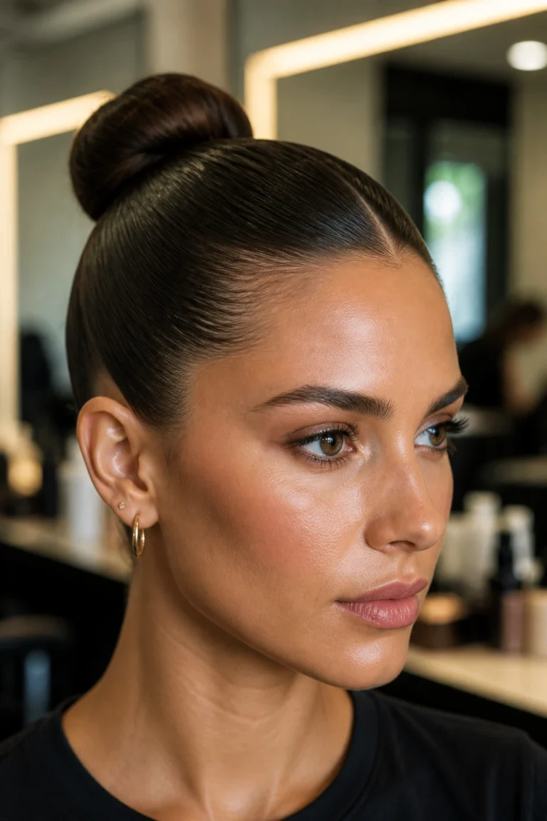 Sleek Bun