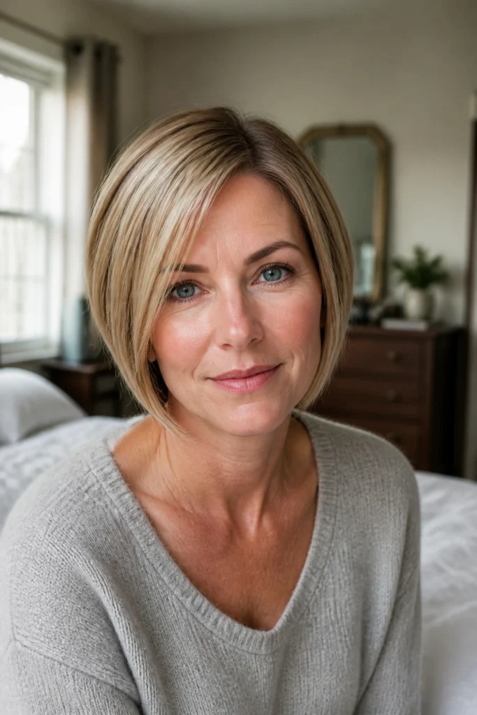 22 Flat Hairstyles for Thin Hair and Round Faces