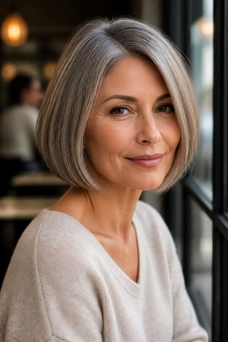 25 Grey Hair Color Ideas for Warm Skin Tones