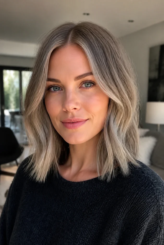 28 Ashy Blonde Hairstyles for Cool Skin Tones