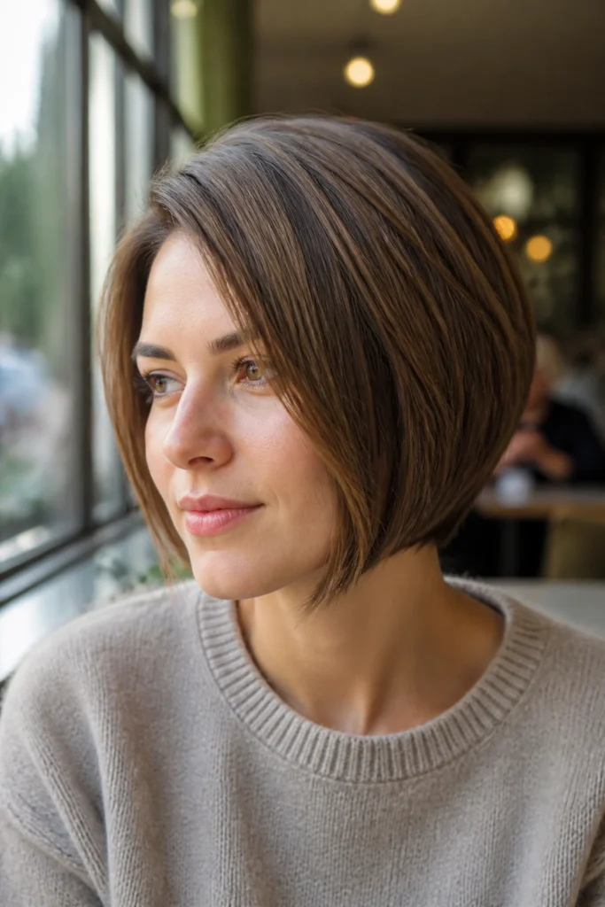 25 Chin Length Bobs for Round Faces with Fine Hair