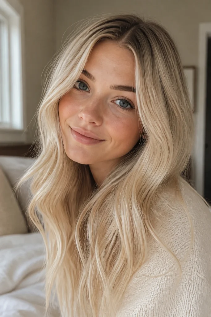 25 Golden Platinum Blonde Hair Color Ideas