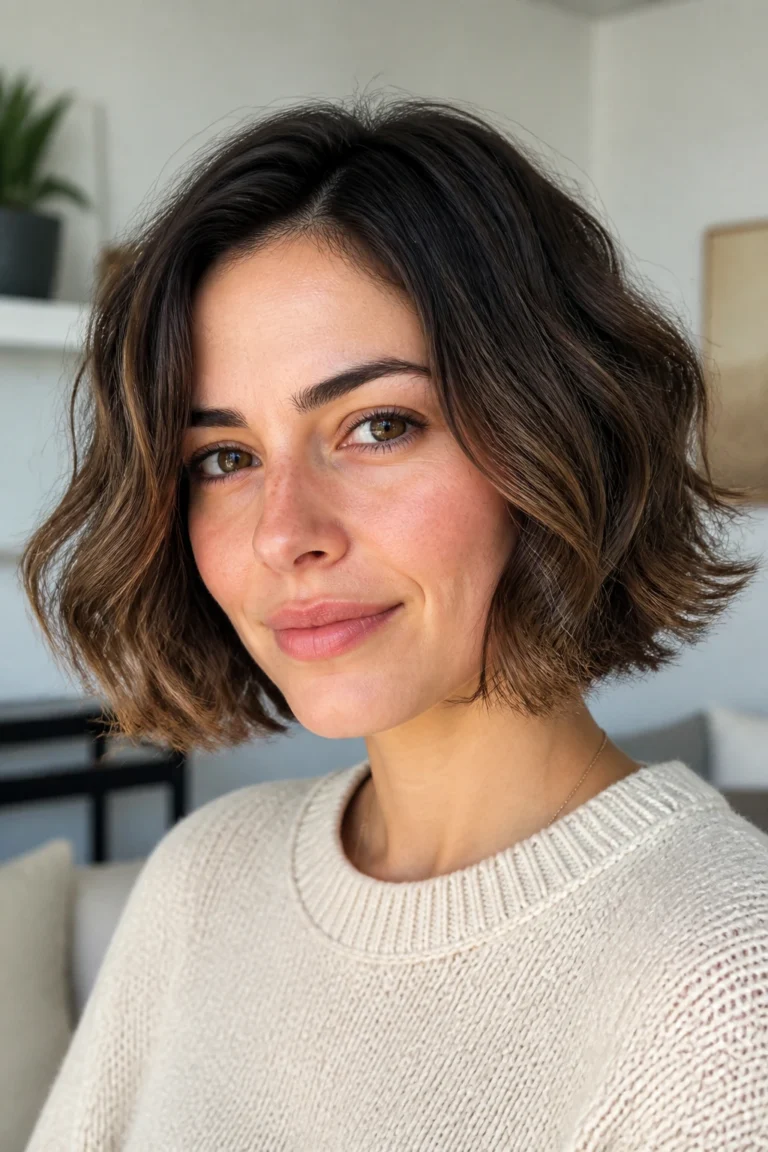 25 Short Bobs for Women with Wavy Hair
