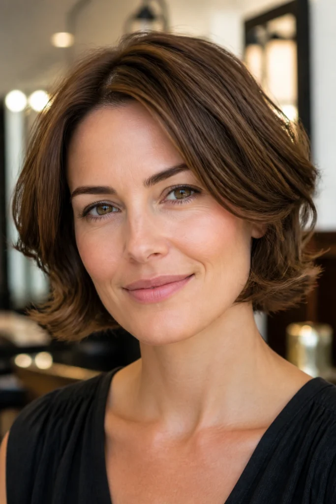 22 Wide Hairstyles for Short Hair and Square Faces
