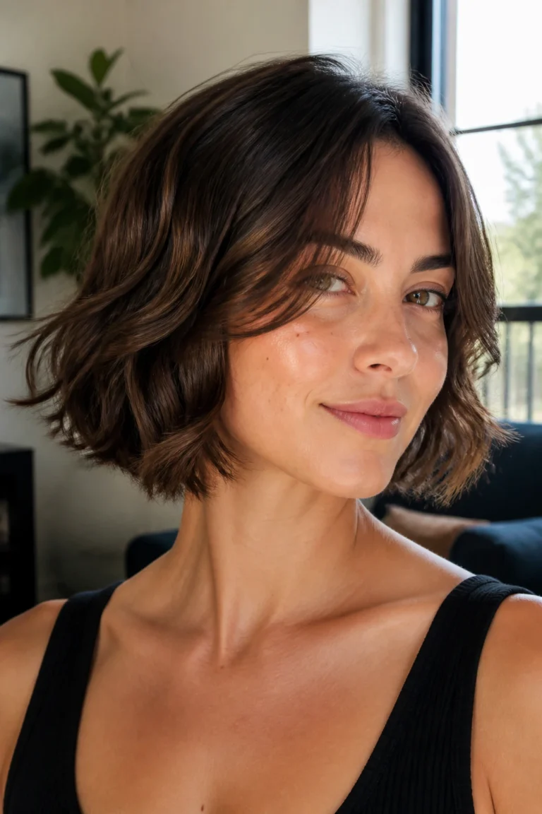 22 Bobs for Wavy Hair and Heart-Shaped Faces