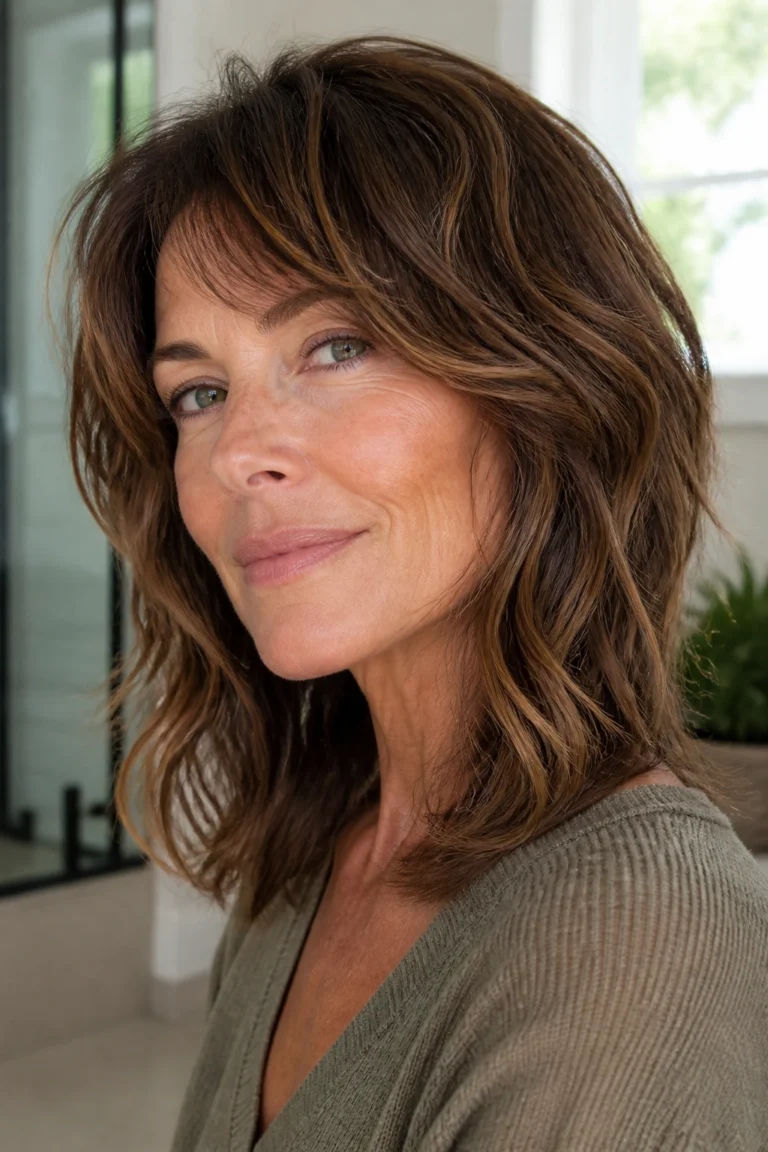 22 Fine Medium Haircuts for Wavy Hair with Loose Curls