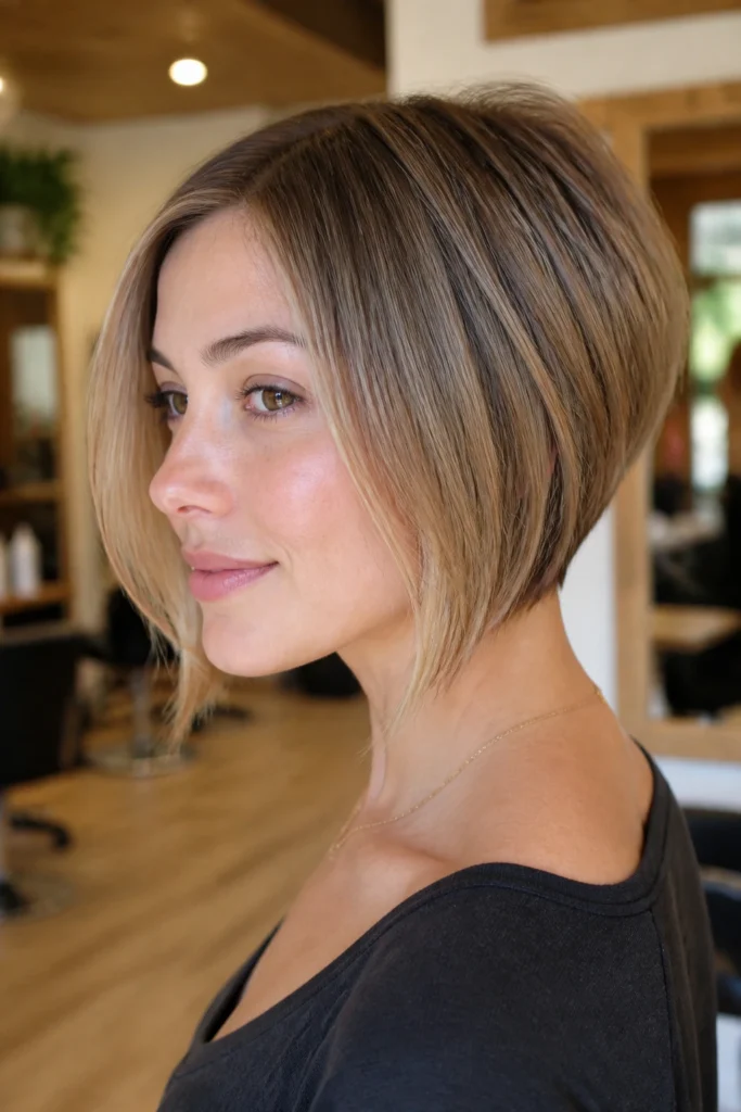 25 A-line Bobs for Round Faces and Fine Hair