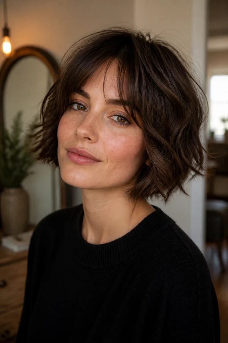 18 Fall Haircuts for Short Hair and Square Faces