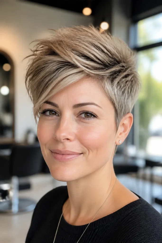 22 Designs Haircuts for Fine Hair and Round Faces