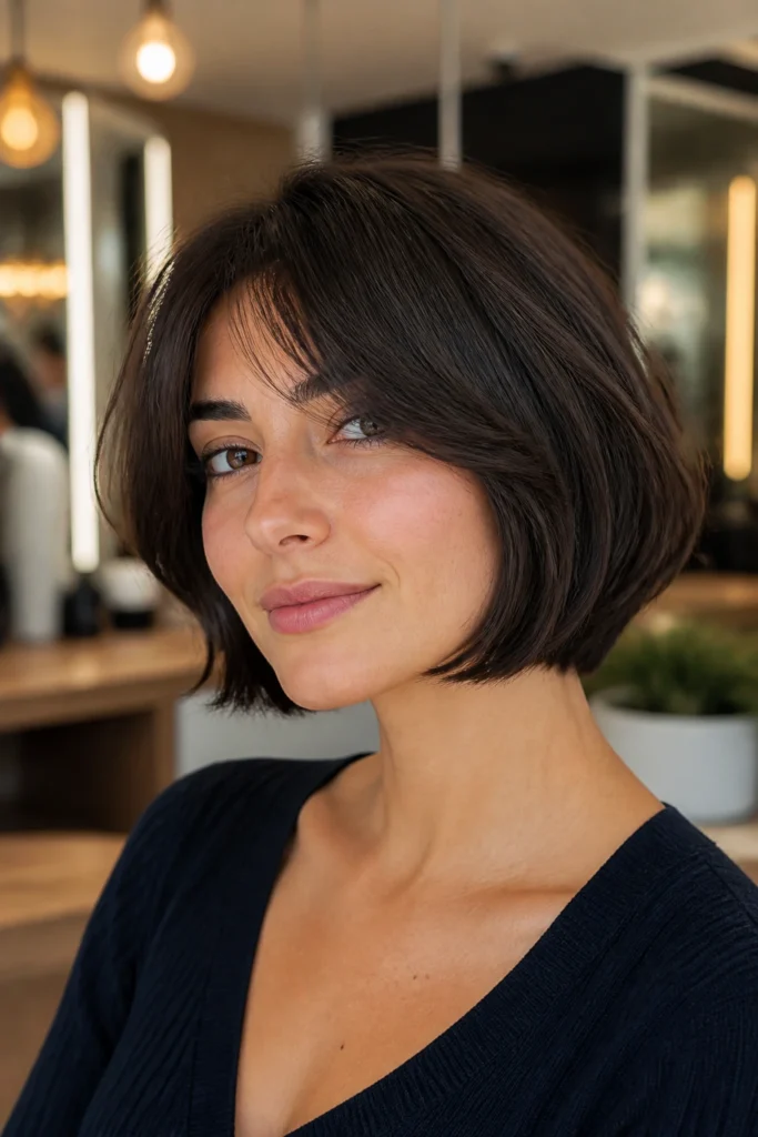 22 Below Ear Haircuts for Women with Thick Hair
