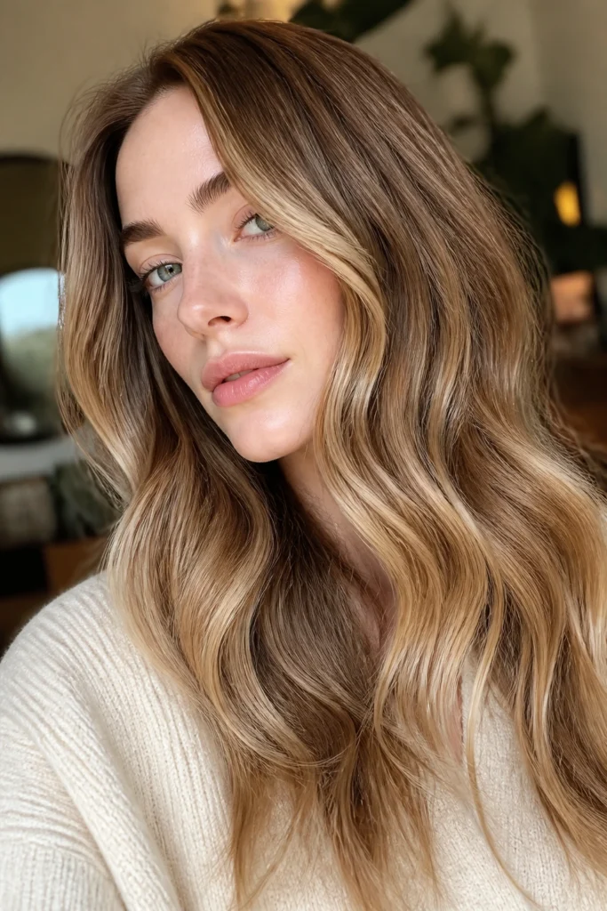 25 Golden Brown Hair Color Ideas for Pale Skin