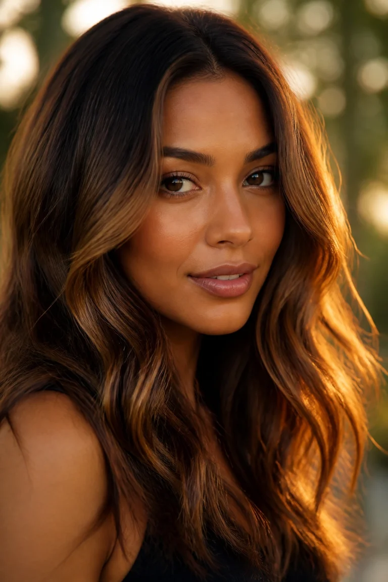 25 Dark Caramel Brown Hair Color Ideas for Tan Skin