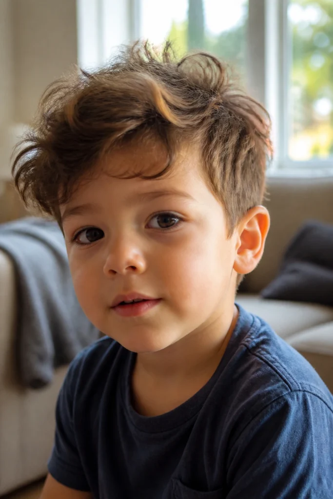 18 Toddler Haircuts for Little Boys with Wavy Hair