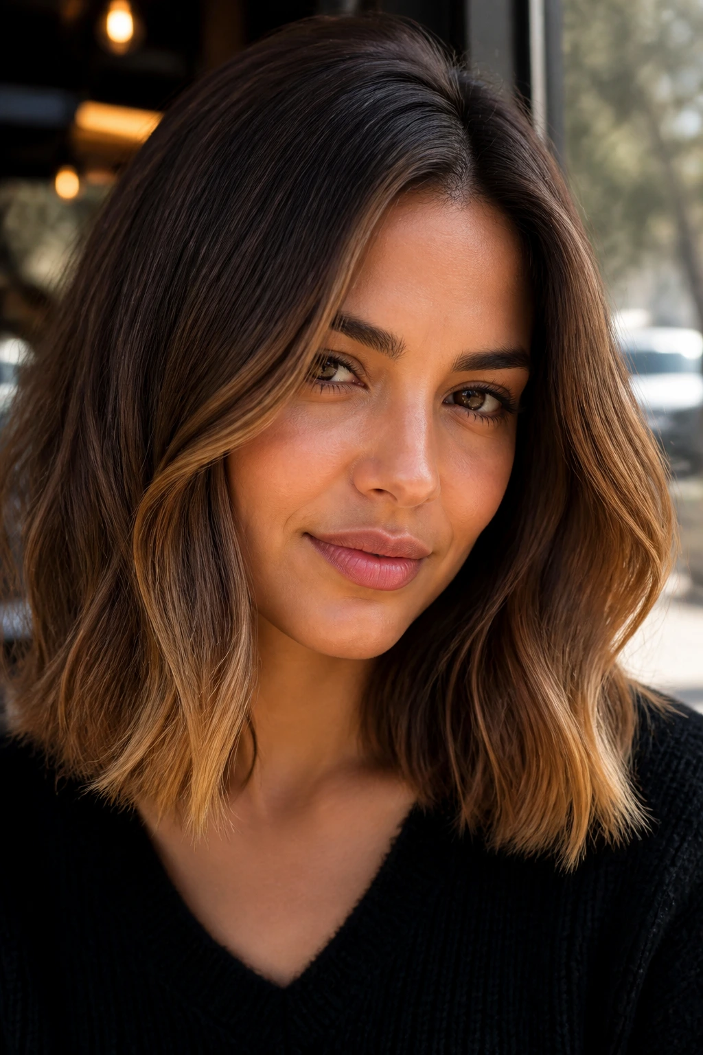 25 Brown Caramel Honey Highlights for Olive Skin
